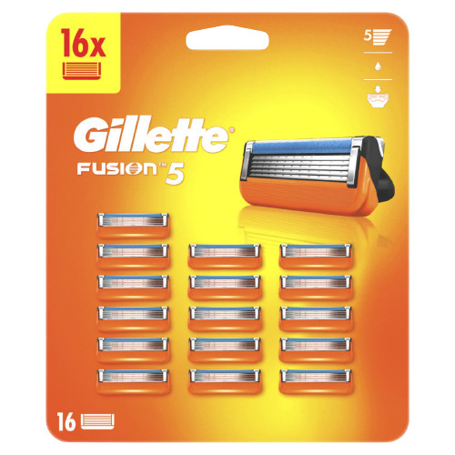 Gillette fusion 5 náhradní hlavice (16 ks)