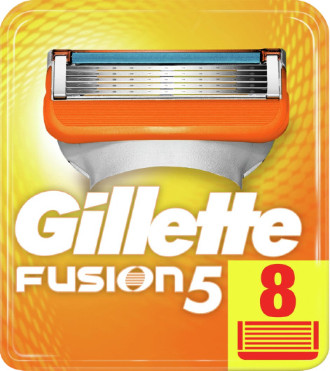 Gillette fusion 5 náhradní hlavice (8 kusů v balení)