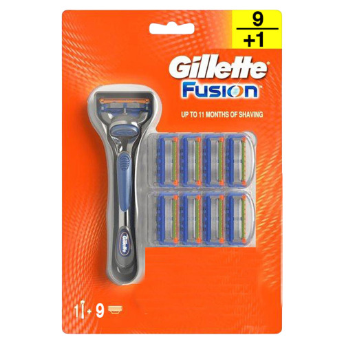 Gillette fusion 5 náhradní hlavice (9 ks)