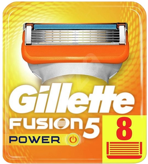Gillette fusion power náhradní hlavice (8 ks v balení)