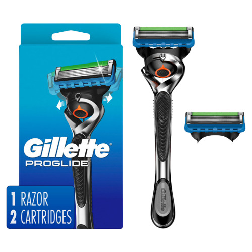 Gillette fusion proglide flexball holicí strojek náhradní hlavice 2 ks