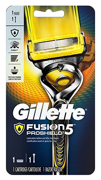Gillette fusion proglide flexball proshield strojek s náhradní hlavice 1ks