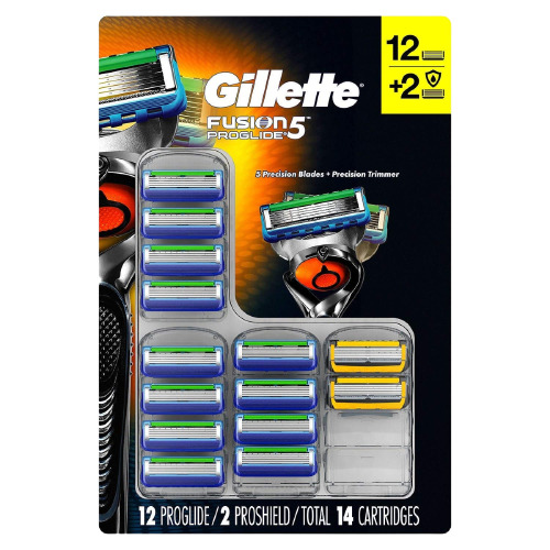 Gillette fusion proglide power náhradní hlavice 14ks
