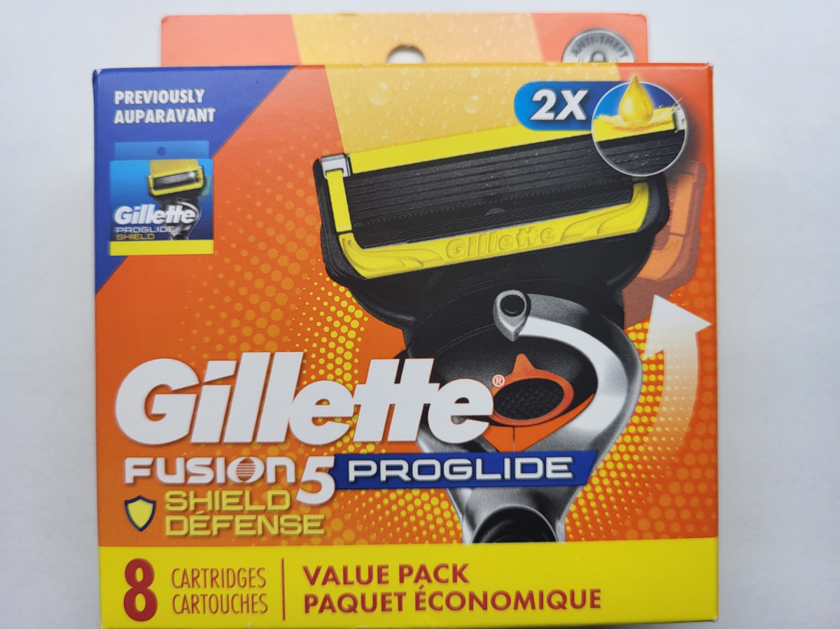 Gillette fusion proglide shield náhradní hlavice (8 kusy)