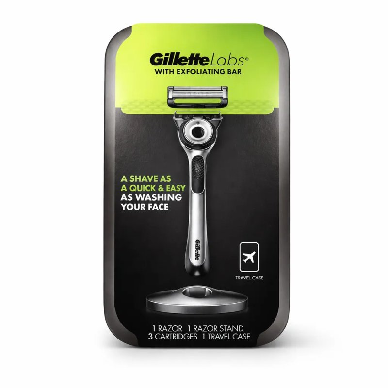 Gillette labs exfoliating strojek  travel pouzdro (nevyhřívaný)