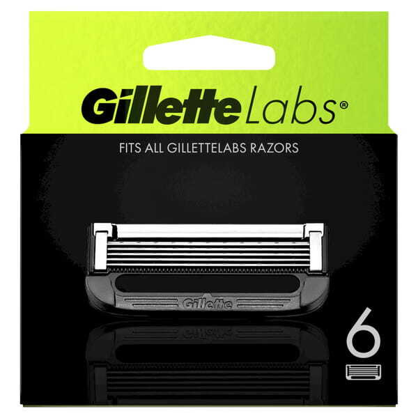 Gillette labs náhradní hlavice (6 ks v balení)
