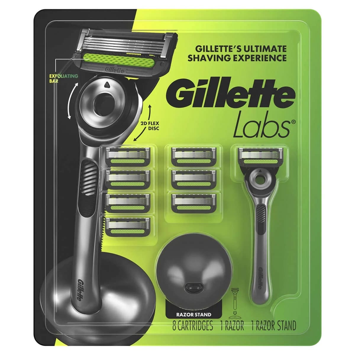 Gillette labs strojek  8ks hlavic (nevyhřívaný) magneticky drzak
