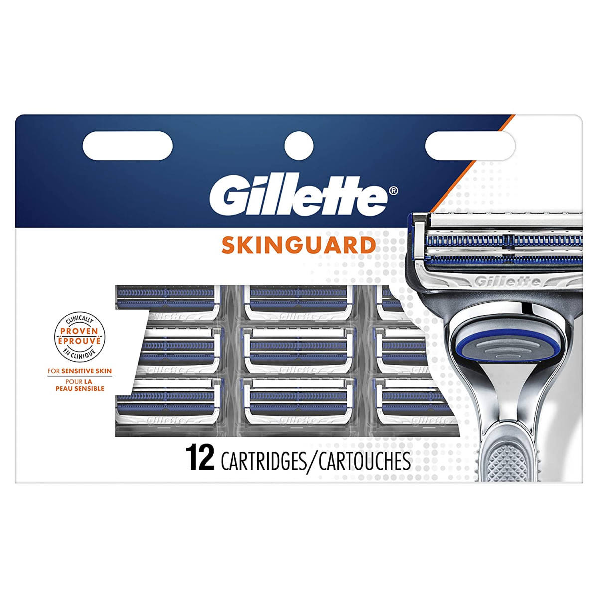 Gillette skinguard náhradní hlavice (12 ks) pro velmi citlivou pleť