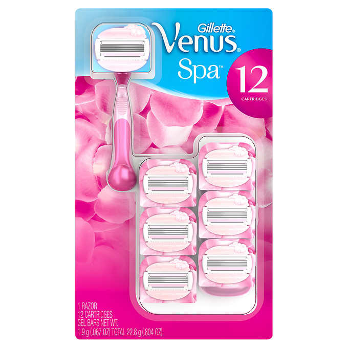 Gillette venus breeze spa žiletky náhradní hlavice (12 kusy)