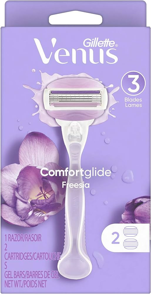 Gillette venus comfort glide fresia breeze strojek 2 hlavice