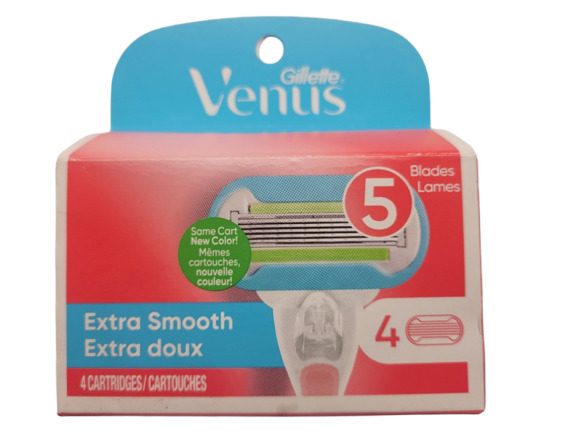 Gillette venus embrace extra smooth náhradní hlavice (4ks v balení)