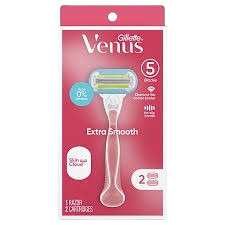 Gillette venus embrace pink strojek extra smooth + 2 hlavice