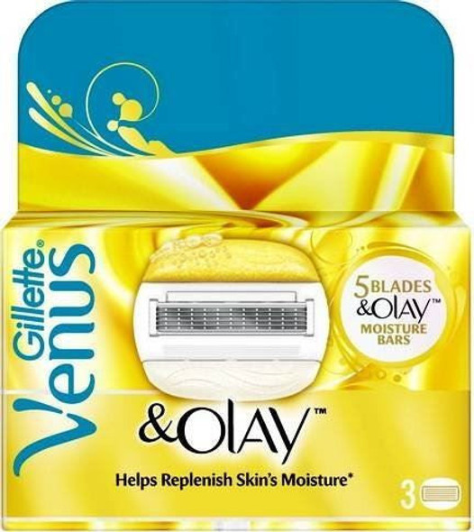 Gillette venus olay - žiletky náhradní hlavice - 3ks
