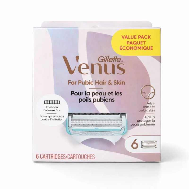 Gillette venus pro intimní pubicke ochlupeni žiletky 6 ks
