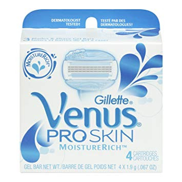 Gillette venus proskin  - moisturerich žiletky náhradní hlavice 4 kusy