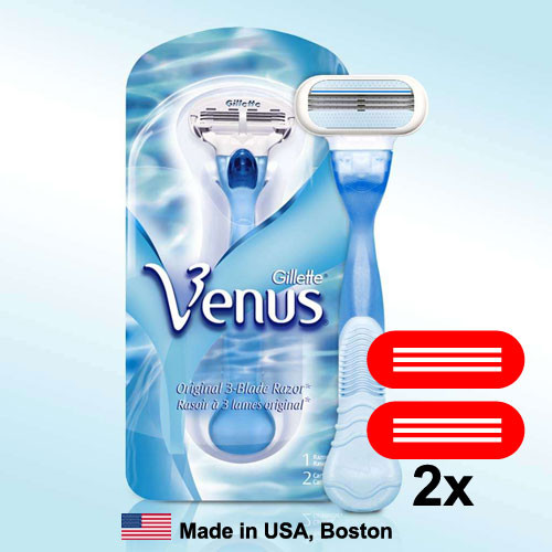 Gillette venus  strojek - 2ks náhradní hlavice