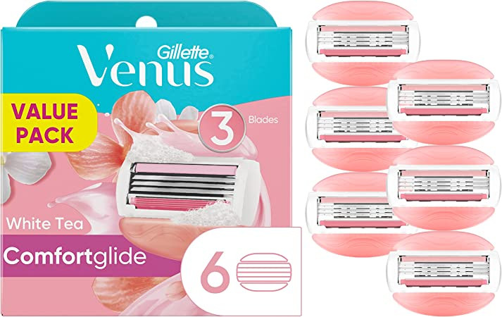 Gillette venus white tea náhradní hlavice 6 ks