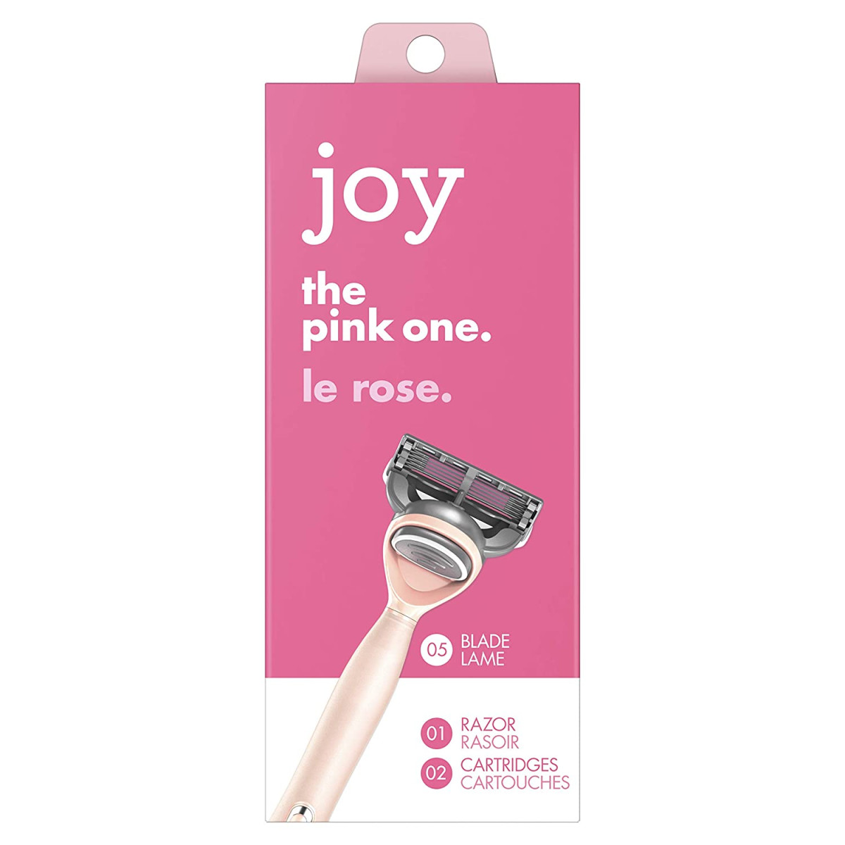 Joy the pink one venus - strojek a náhradní hlavice 2ks