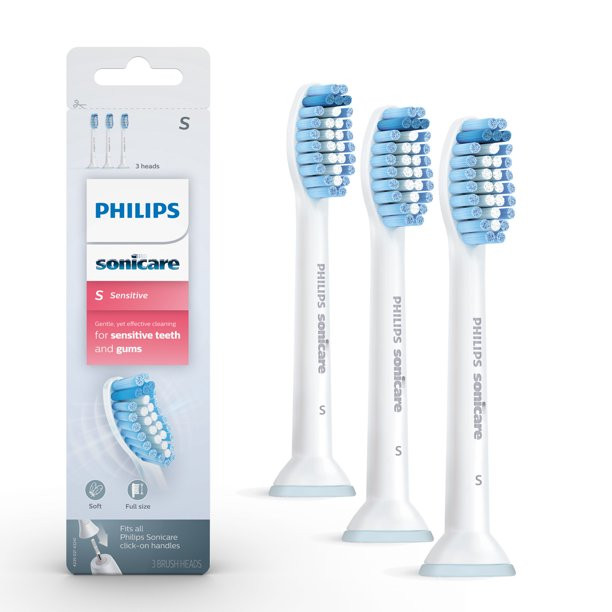 Philips sonicare sensitive s hx6053/07 - hx6053/64 NH, 3 ks, bílá