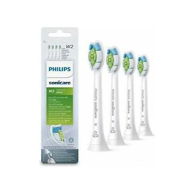 Philips sonicare w2 diamond clean w2 optimal white hx6064 náhradní hlavice, 4 ks, bílá
