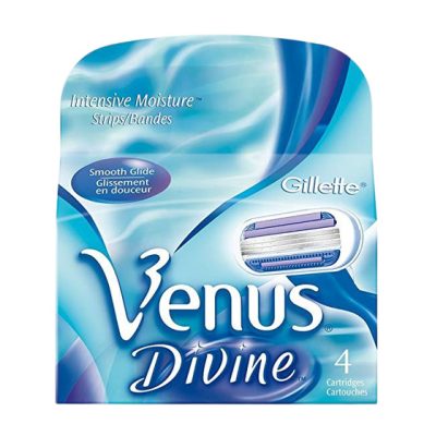Gillette venus divine žiletky náhradní hlavice (4 ks)