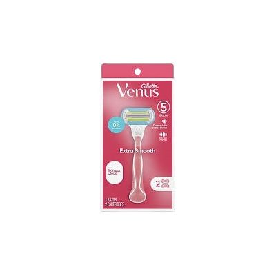 Gillette venus embrace pink strojek extra smooth + 2 hlavice