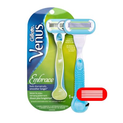 Gillette venus embrace strojek + 1 hlavice