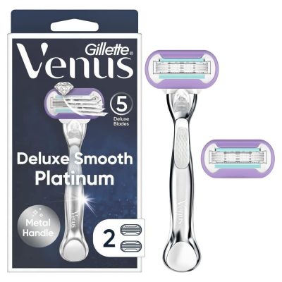 Gillette venus platinum deluxe smooth strojek 2 hlavice
