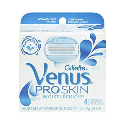 Gillette venus proskin  - moisturerich žiletky náhradní hlavice 4 kusy