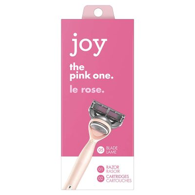 Joy the pink one venus - strojek a náhradní hlavice 2ks