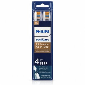 Philips Sonicare A3 Premium All-in-One HX9094/87 náhradní hlavice (4 ks, bílá)