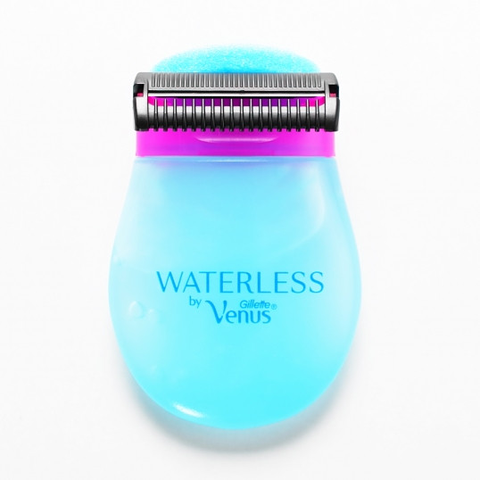 Waterless gillette venus 1ks - holení na dovolenou bez vody